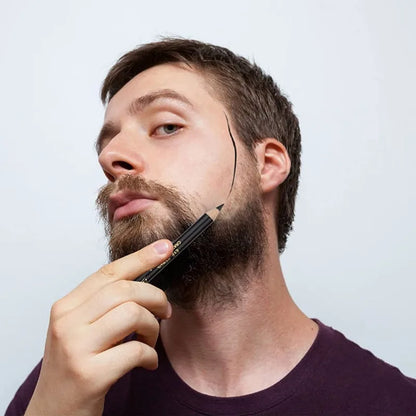 Pencil For Men's Beard Edge Hairline Razor Trace Barber Shape Accessories With Sharpener Hair Line Pen Makeup Eyebrow Pencil