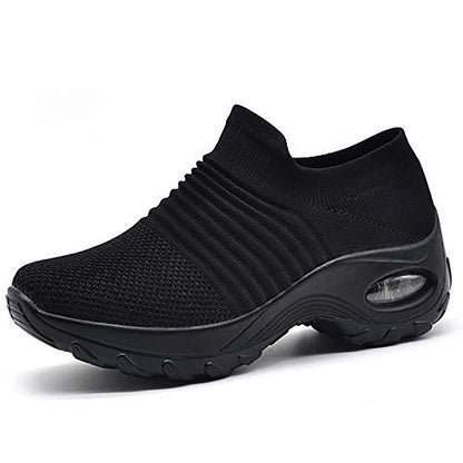 Leichte Damen-Sneaker mit Luftpolstersohle – Atmungsaktive Mesh-Laufschuhe mit stylischem Low-Top-Design – Ideal für Komfort und Stil