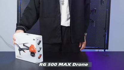RG500 MAX Drone With Dual Camera, Optical Flow Positioning, Smart Obstacle Avoidance Remote Control Drone Toys For Men's Gifts, Indoor And Outdoor Affordable UAV, Christmas Halloween Thanksgiving Gift