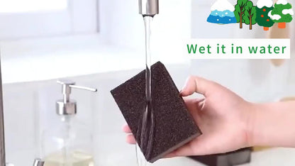 Diamond Sand Magic Scrubber – Durable, Ergonomic Pot Cleaner for Stain-Free Stainless Steel Cookware