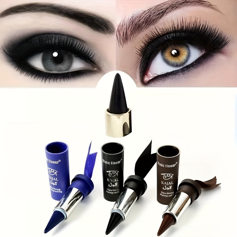 Long-Lasting Smoky Eyeliner Pencil Pen - Easy-to-Use, Colorful, Portable Eyeshadow Stick Makeup Cosmetics for Music Festival