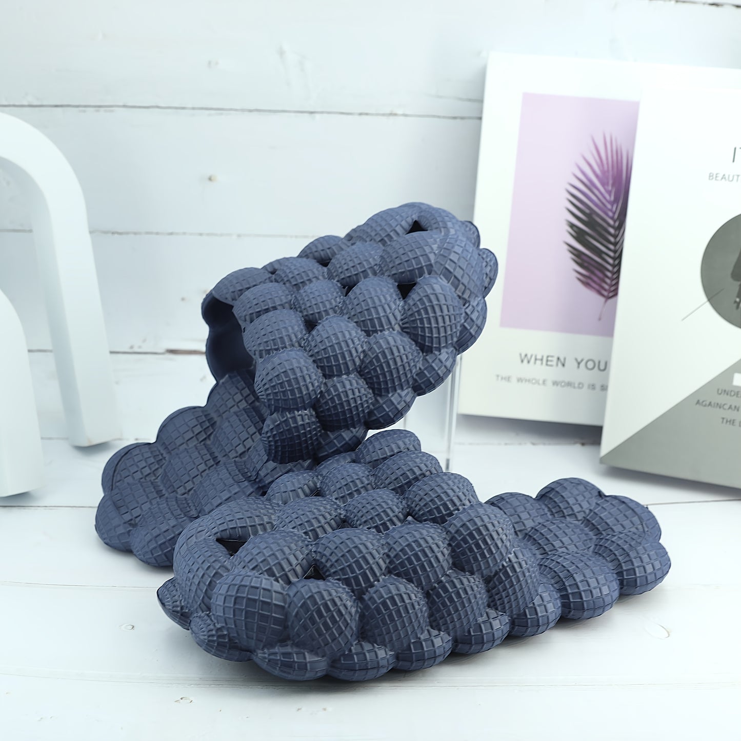 [Beliebte Wahl], Ultraweich gepolsterte Bubble-Sandalen