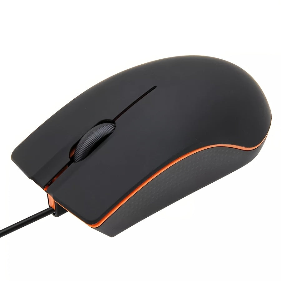 Kabelgebundene USB-Gaming-Maus für PC, Laptop und Computer. Kleine Maus, Büromaus, Computerzubehör, Cartoon-Design, ergonomisches Design, leichtes Gewicht, Kunststoffgehäuse, USB-Peripheriegerät, präzise Steuerung, Fernbedienung für Profis.