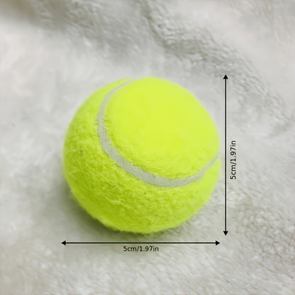 1.97-Inch 1.97inch 4pcs/6pcs/7/10/12/20pcs Small Dog Tennis Balls for Play and Training, Chew-Resistant Teething Pet Toys, High-Bounce Unbreakable Pet Balls