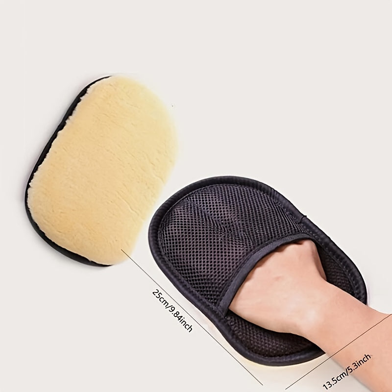 Ultra-Soft Microfiber Car Cleaning Glove, 9.84" x 3.5", Perfect for Auto Detailing & Maintenance