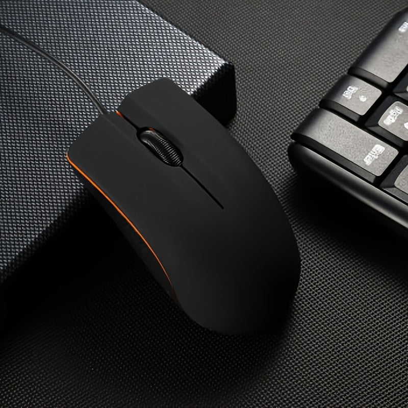 Kabelgebundene USB-Gaming-Maus für PC, Laptop und Computer. Kleine Maus, Büromaus, Computerzubehör, Cartoon-Design, ergonomisches Design, leichtes Gewicht, Kunststoffgehäuse, USB-Peripheriegerät, präzise Steuerung, Fernbedienung für Profis.