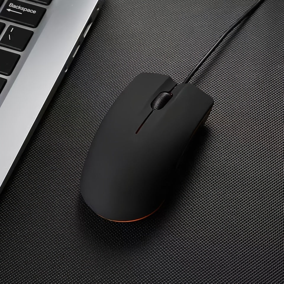 Kabelgebundene USB-Gaming-Maus für PC, Laptop und Computer. Kleine Maus, Büromaus, Computerzubehör, Cartoon-Design, ergonomisches Design, leichtes Gewicht, Kunststoffgehäuse, USB-Peripheriegerät, präzise Steuerung, Fernbedienung für Profis.