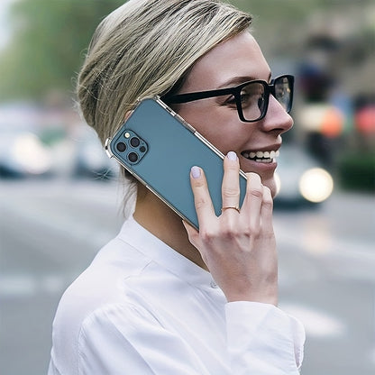 Durable And Transparent Phone Cover Designed for Various for iphone Models Including The Latest Ones, Providing Slim Protection.