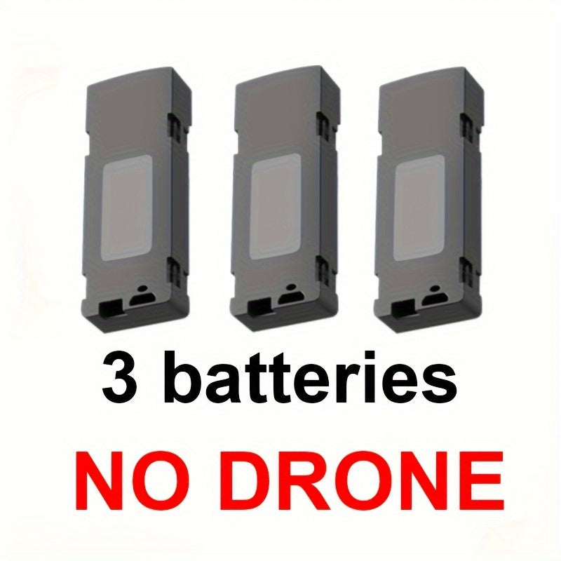 2024 Upgraded Drone with Triple Camera - Foldable, WiFi, Optical Flow Positioning, 360° Stunt Tumbling, One-Click Take-Off/Landing, Beginner-Friendly, Outdoor Fun Gift Toy